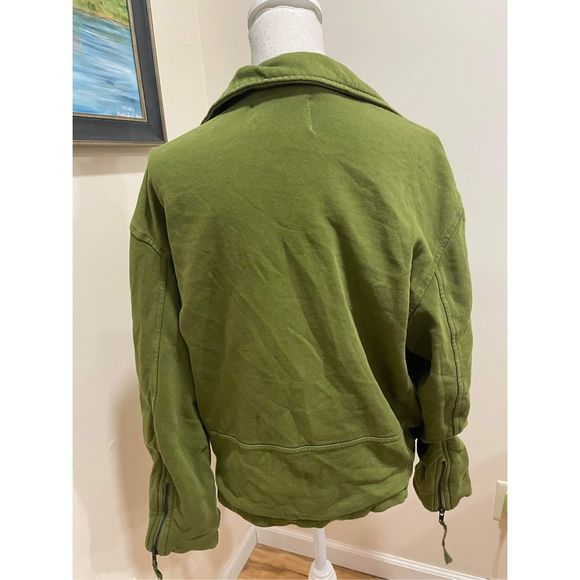 Free People Rebel Rebel Knit Moto Jacket Size XS - Picture 11 of 13
